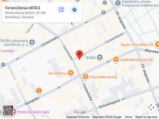 Mapa samoštúdia na Ferienčíkovej 2