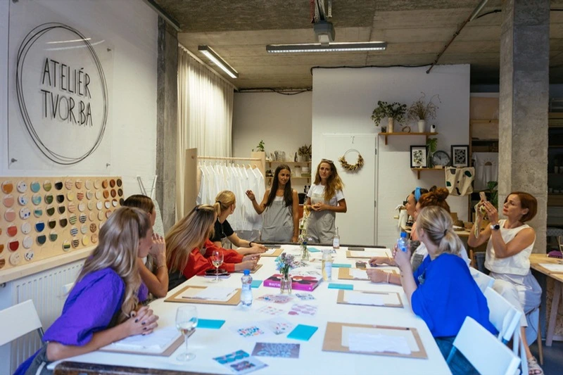 Textilný workshop pre Lindex