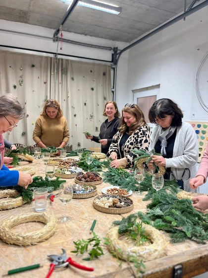 Vianočný workshop v ateliéri